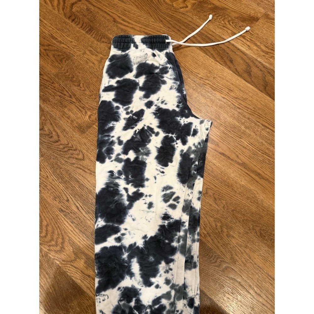 Chnge Unisex Cookies and Cream Sweatpants Organic Cotton Size Large Black - Picture 3 of 10